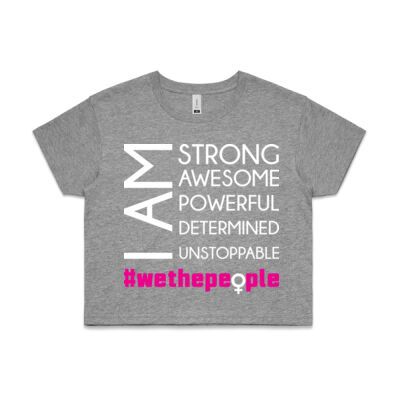 TPGCF I AM Women's Crop Tee Thumbnail