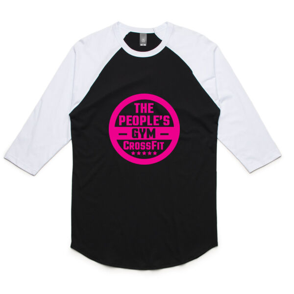 TPGCF UNISEX RAGLAN TEE WITH STARS Thumbnail