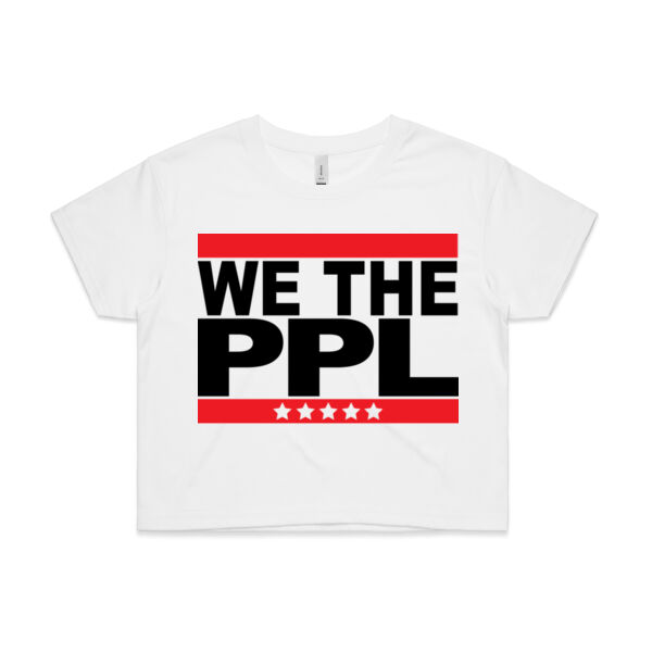 TPGCF We The People Ladies Crop Tee Thumbnail